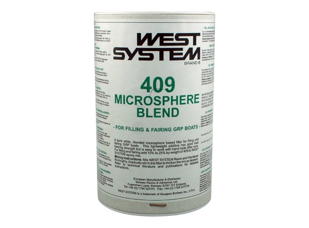 WEST SYSTEM 409 Microsphere blend For fyll og sparkel polyester, 100 g